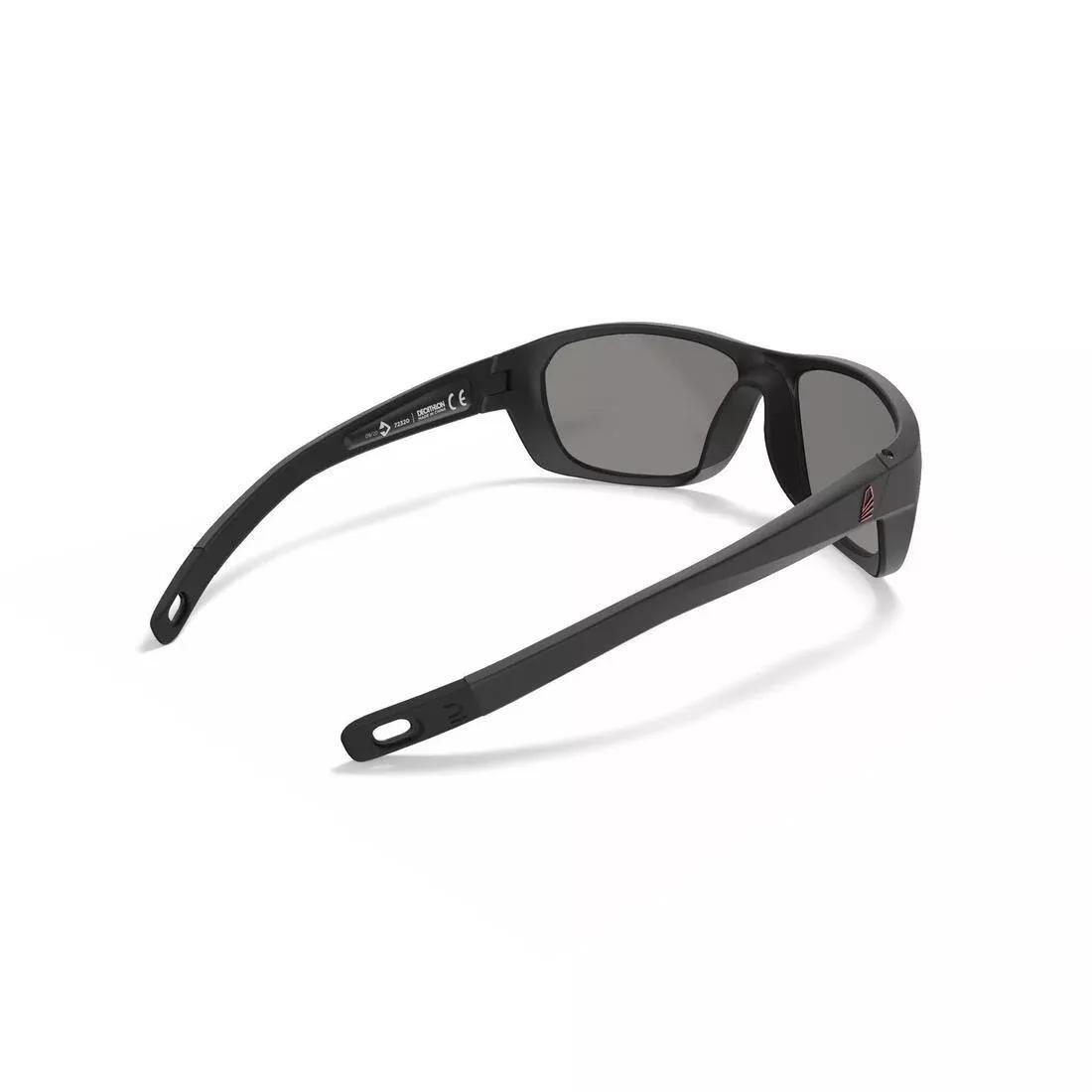 Unisex Floating Sailing Sunglasses - With Polarised Lenses - 500 Size S, Black, No Color, large image number 8