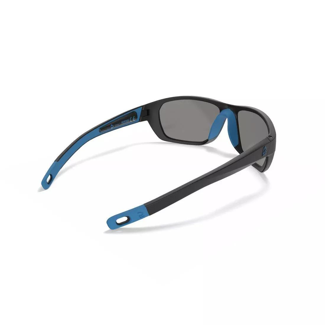 Unisex Sailing Floating Polarised Sunglasses - 500 Size M, Black, No Color, large image number 4