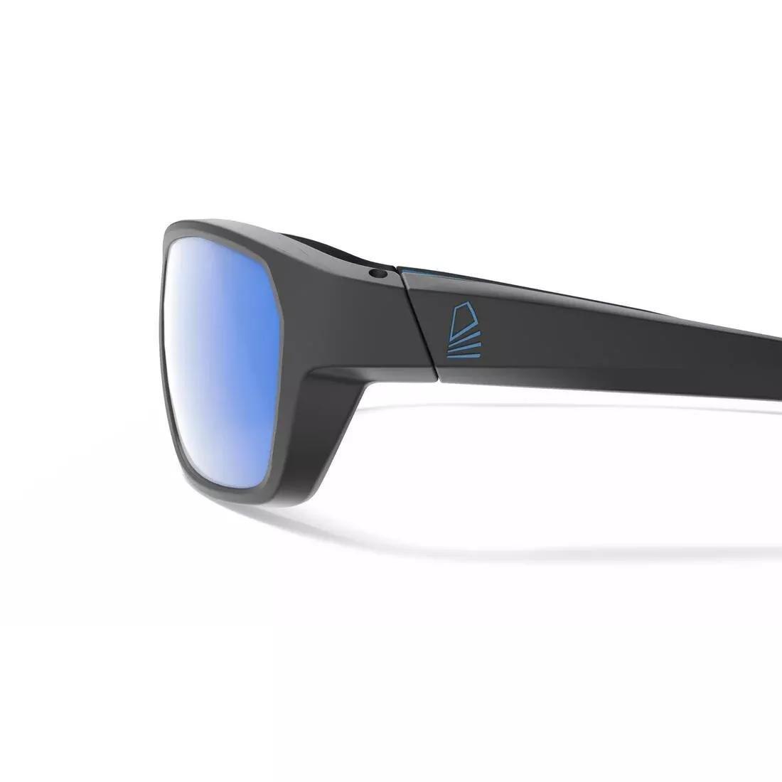 Unisex Sailing Floating Polarised Sunglasses - 500 Size M, Black, No Color, large image number 7