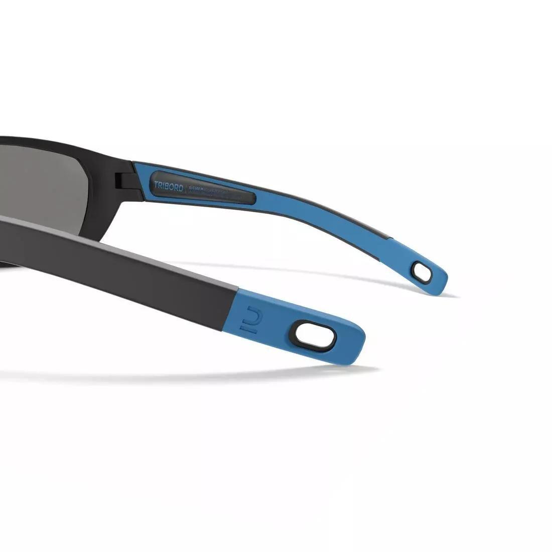 Unisex Sailing Floating Polarised Sunglasses - 500 Size M, Black, No Color, large image number 8