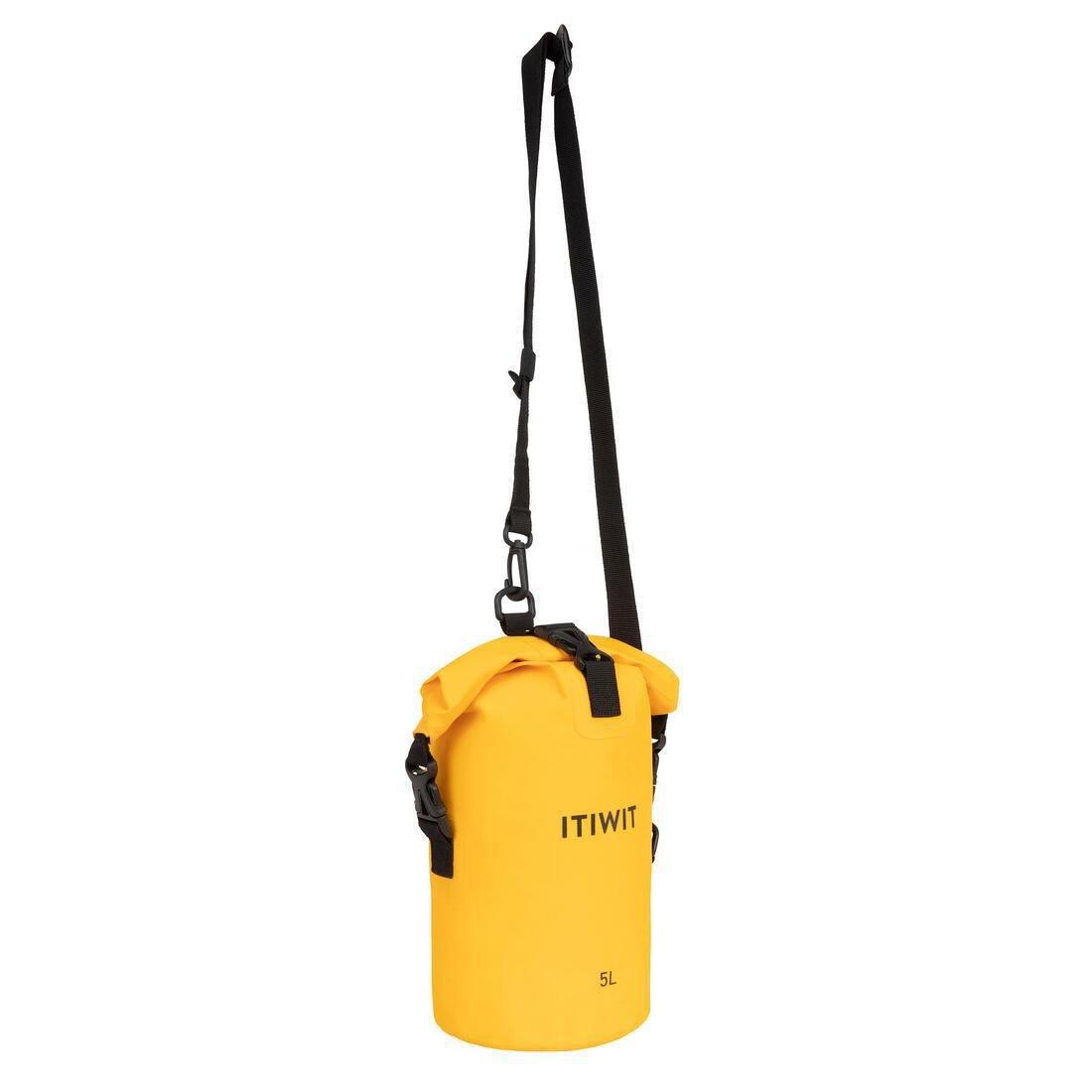 Waterproof Dry Bag 5L, Orange, No Color, large image number 0