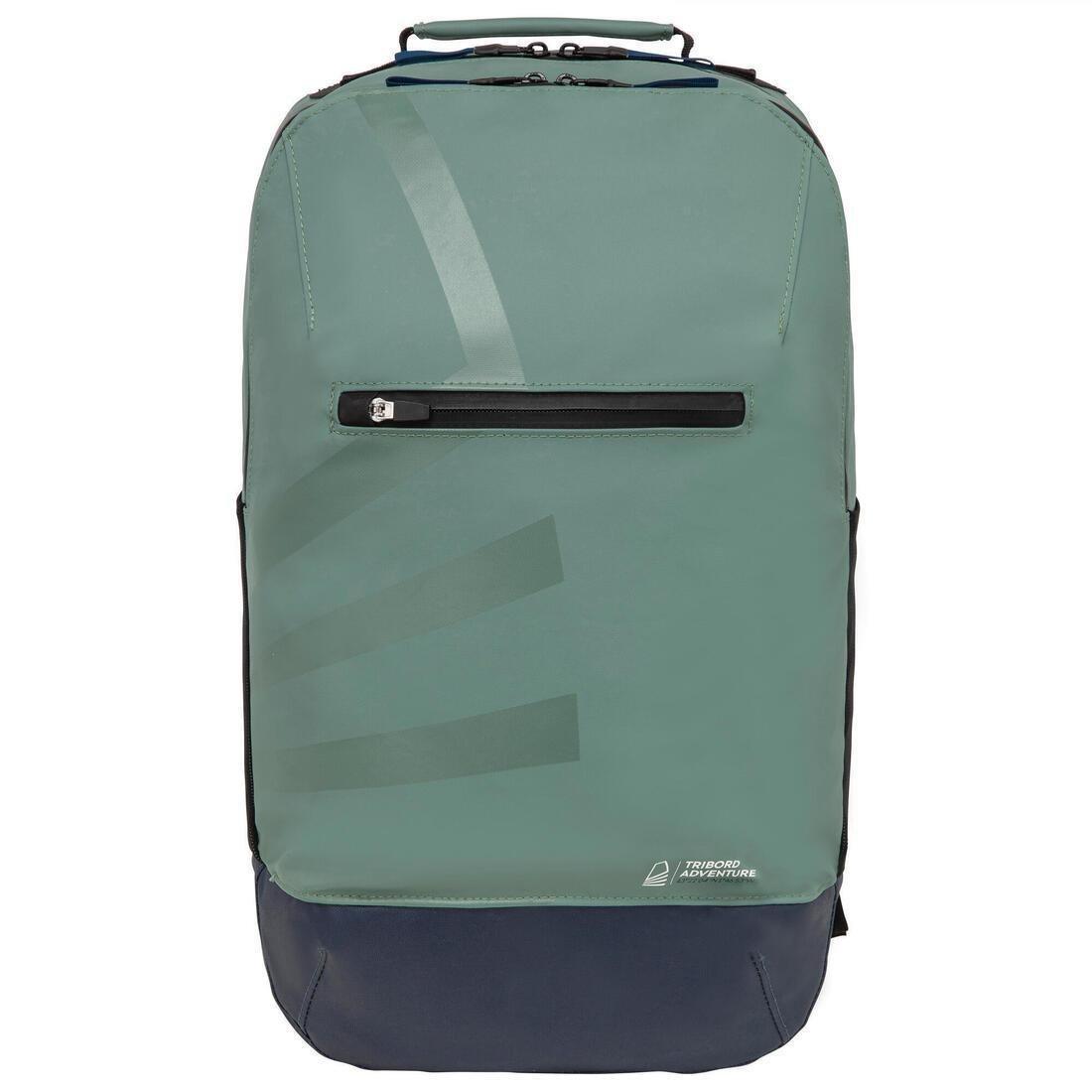 Unisex Water-Repellent Backpack - 25 Litres, Yellow, No Color, large image number 1