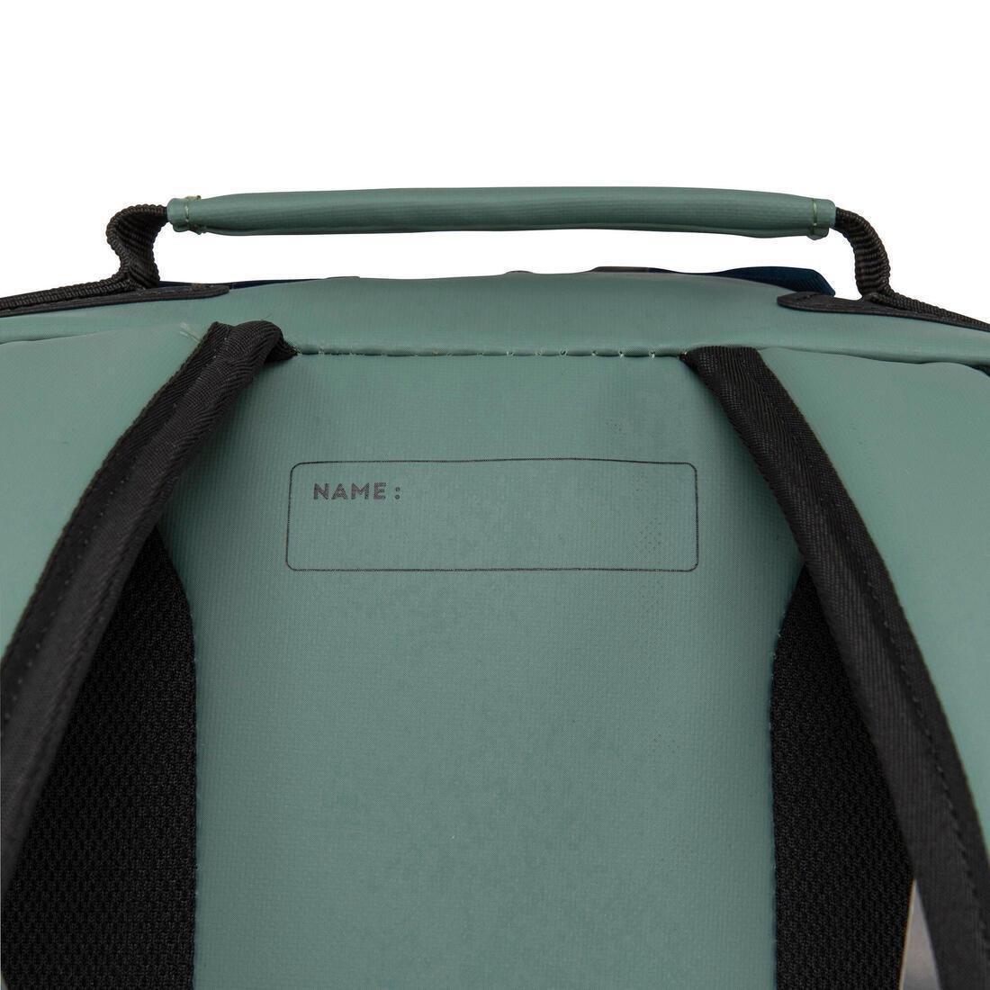 Unisex Water-Repellent Backpack - 25 Litres, Yellow, No Color, large image number 5