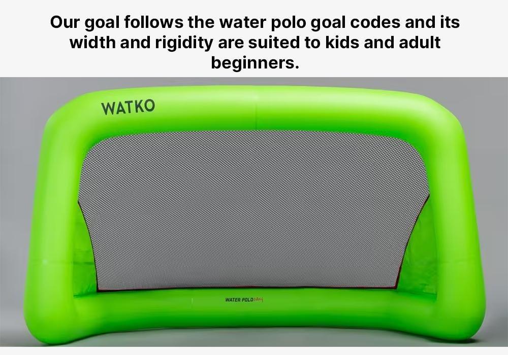 Water Polo Watgoal Easy Inflatable Goal 1.5 M, Green, No Color, large image number 12