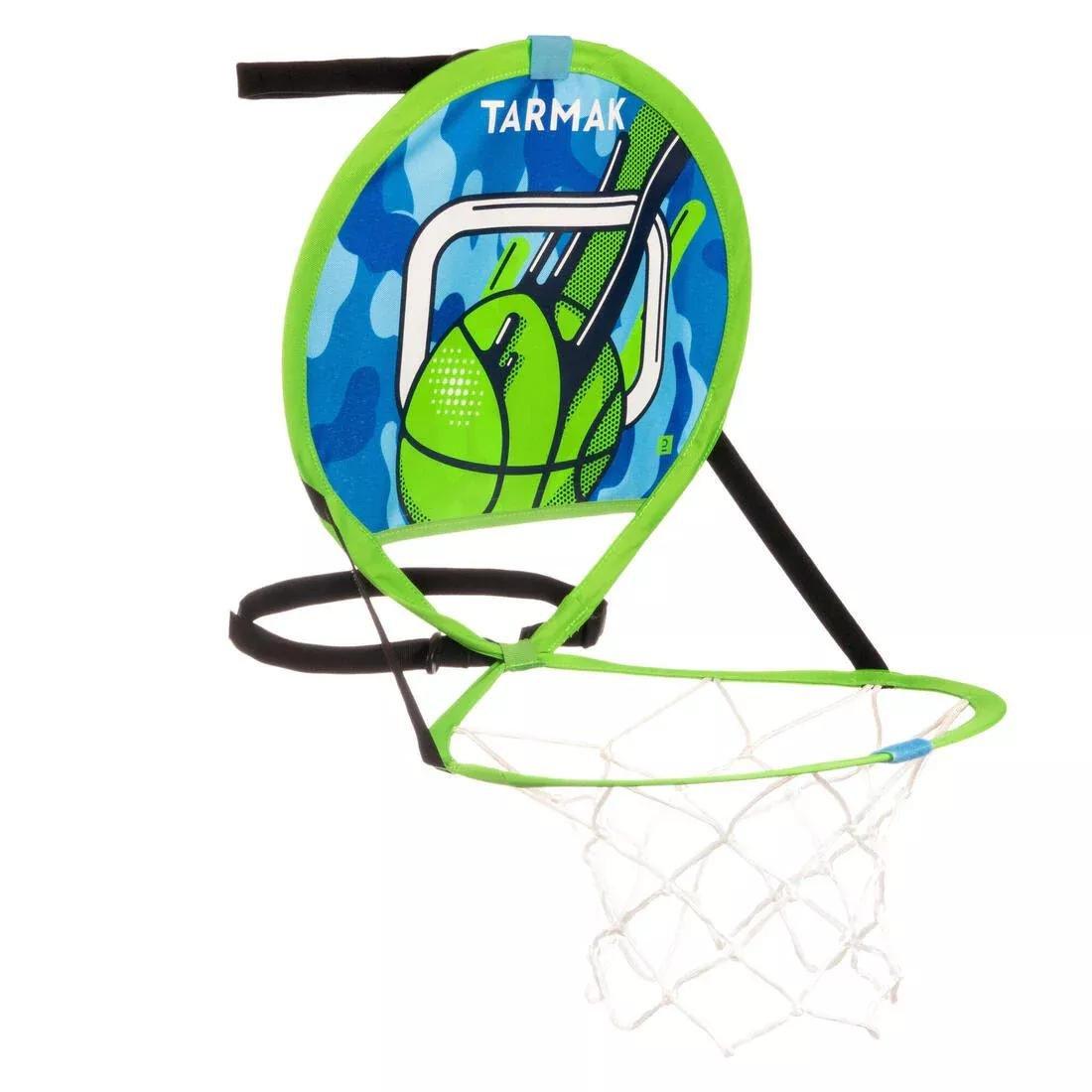 TARMAK - Hoop 100 Kids/Adult Portable Basketball Basket With Ball