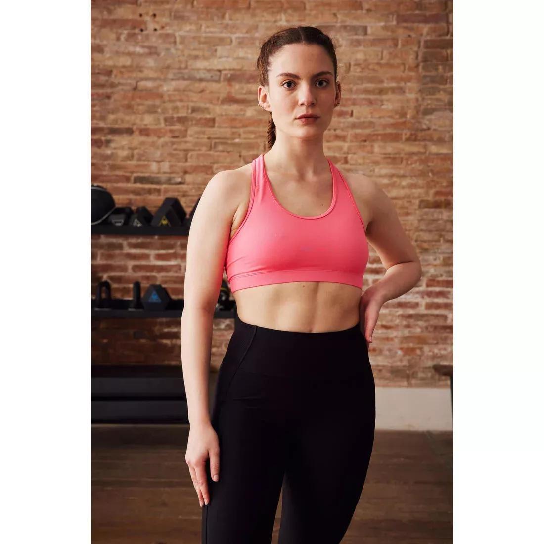 Women Fitness Cardio Leggings With Phone Pocket, Black, , large image number 10