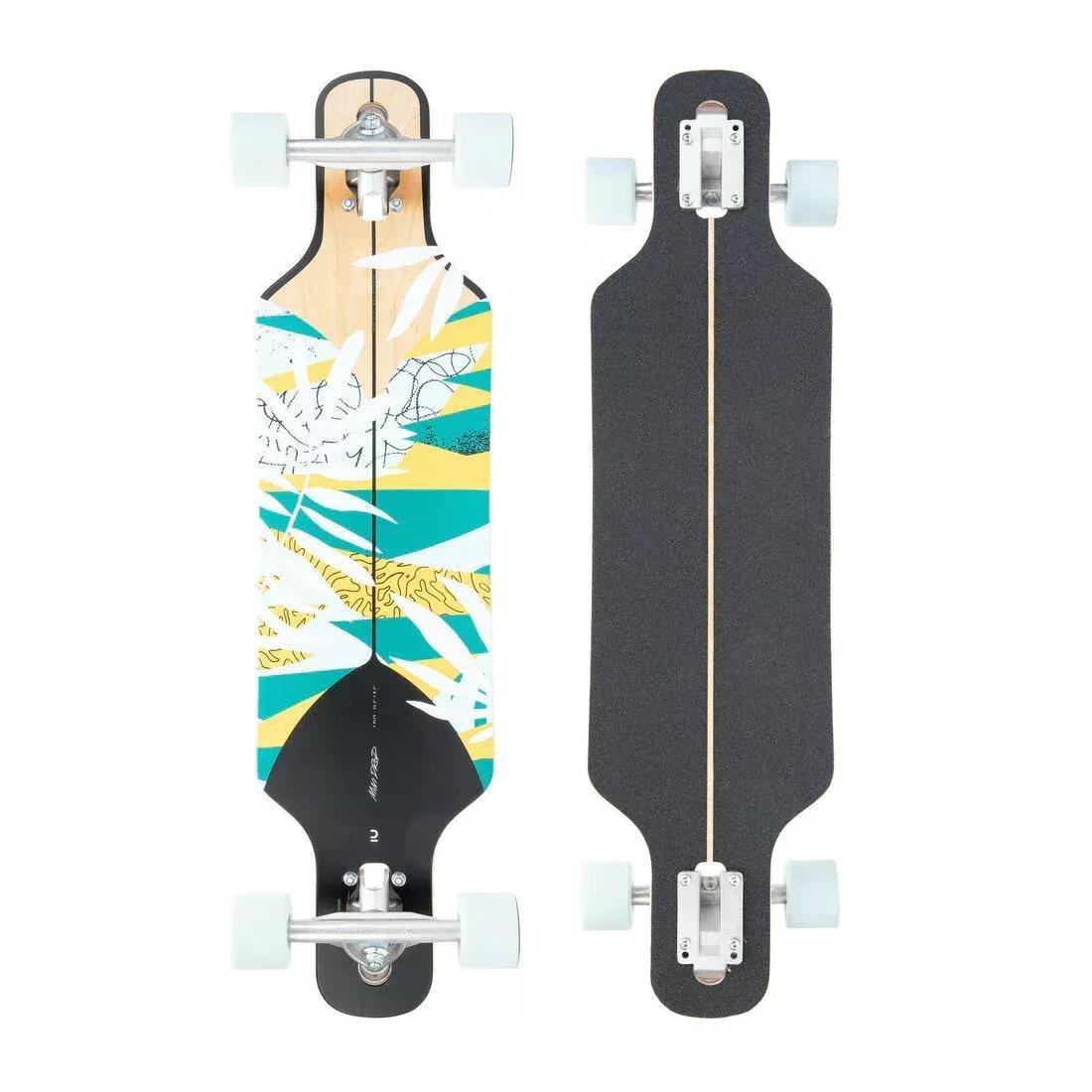 OXELO - Longboard 100 Drop, Multicolour