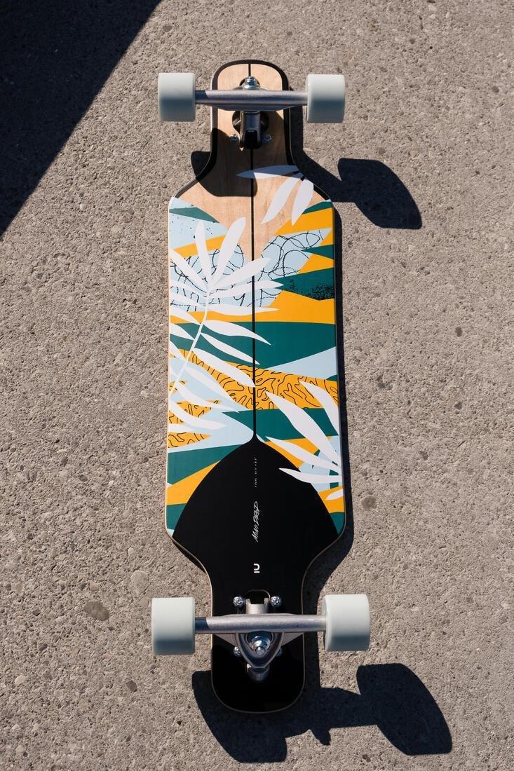 OXELO - Longboard 100 Drop, Multicolour