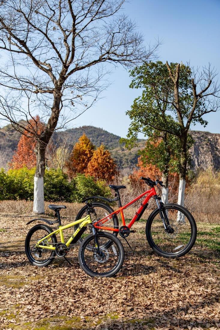 Kids 24In Mountain Bike Mudguard, Black, No Color, large image number 8