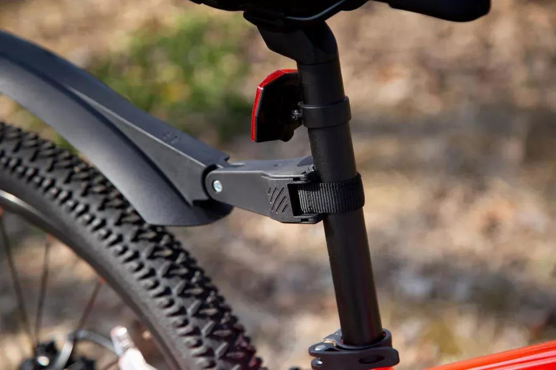 Kids 24In Mountain Bike Mudguard, Black, No Color, large image number 10