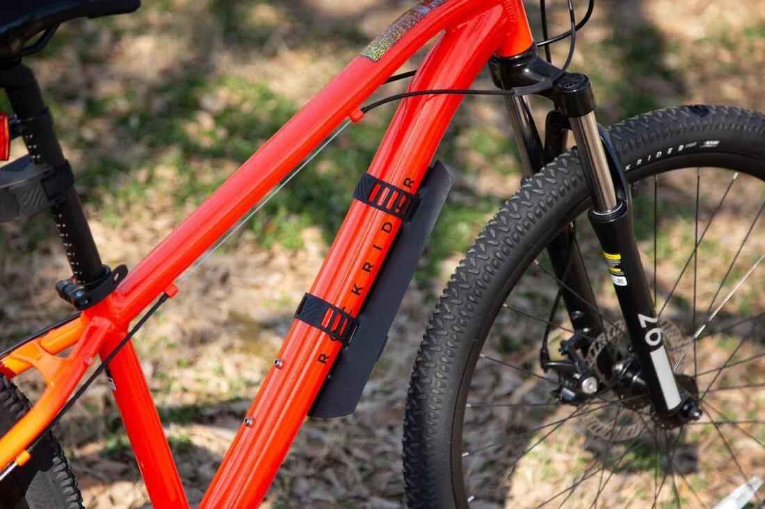 Kids 24In Mountain Bike Mudguard, Black, No Color, large image number 13