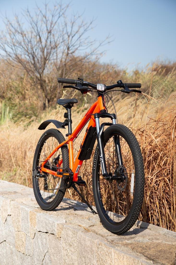 Kids 24In Mountain Bike Mudguard, Black, No Color, large image number 14