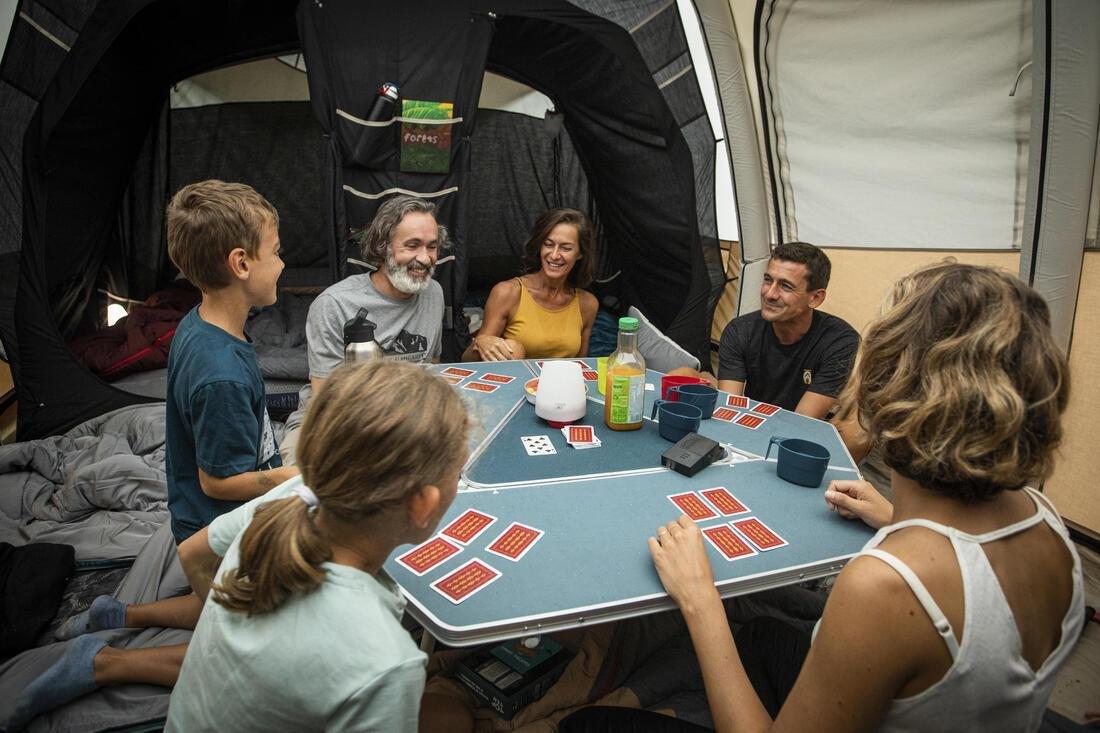 Hexagonal And Sociable Camping Table - 6 Person, Green, No Color, large image number 11
