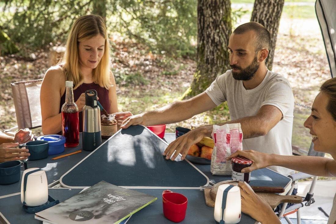 Hexagonal And Sociable Camping Table - 6 Person, Green, No Color, large image number 13