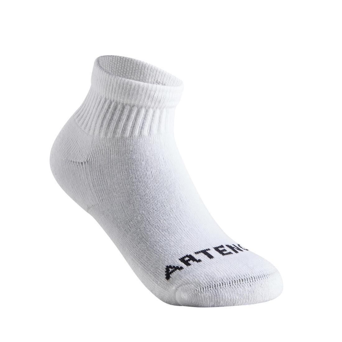Kids Unisex Mid Sports Socks - Rs 100 Tri-Pack, Black, , large image number 4