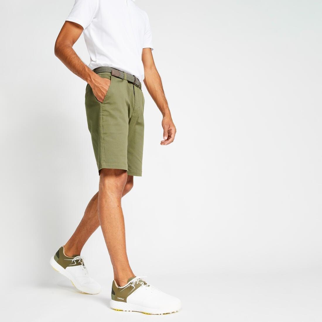 Mens Golf Shorts Mw500, Green, , large image number 0