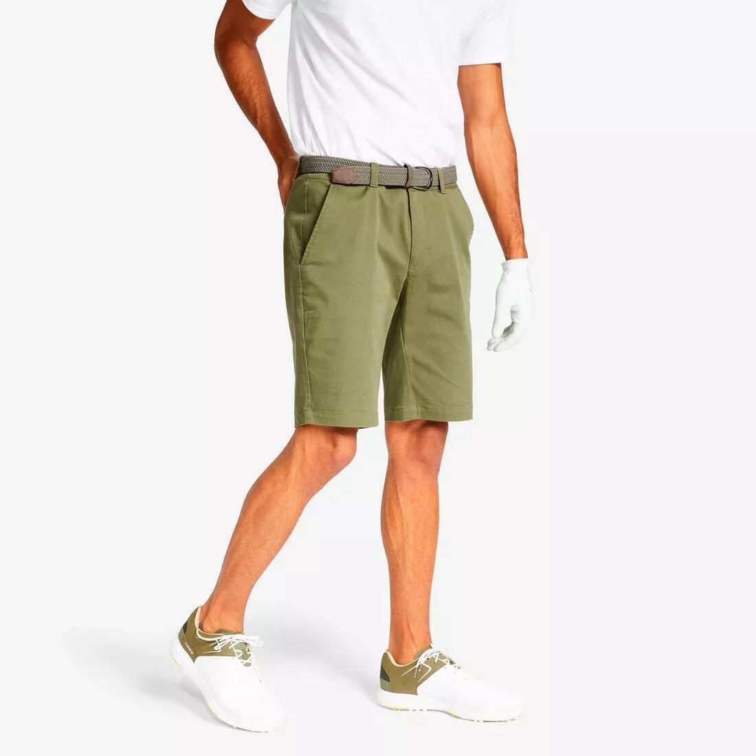 Mens Golf Shorts Mw500, Green, , large image number 1
