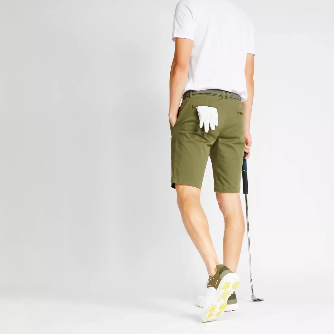 Mens Golf Shorts Mw500, Green, , large image number 3