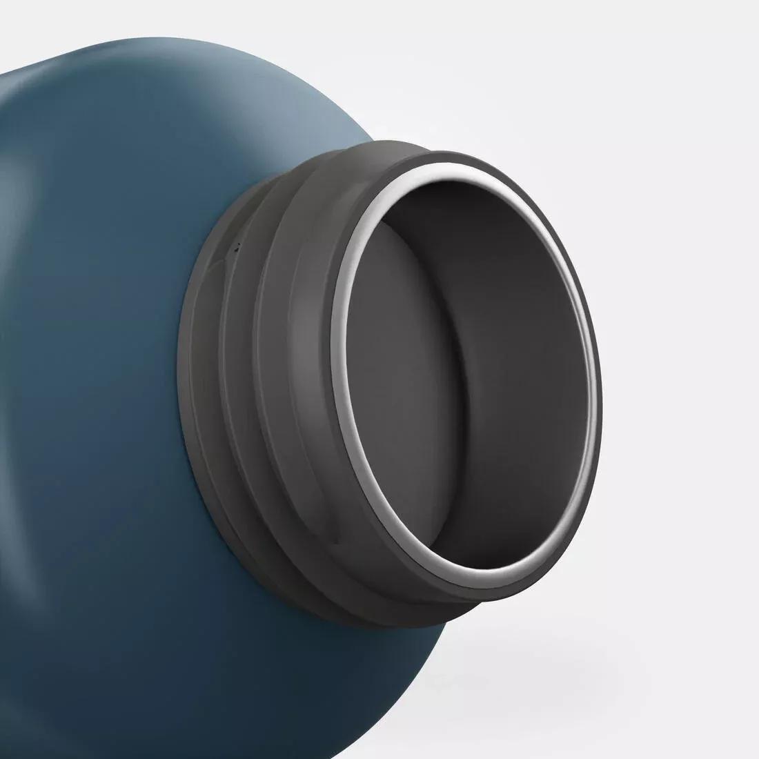 Aluminium Hiking Water Bottle 900 Instant Cap With Straw 0.6 Litre, Green, No Color, large image number 3