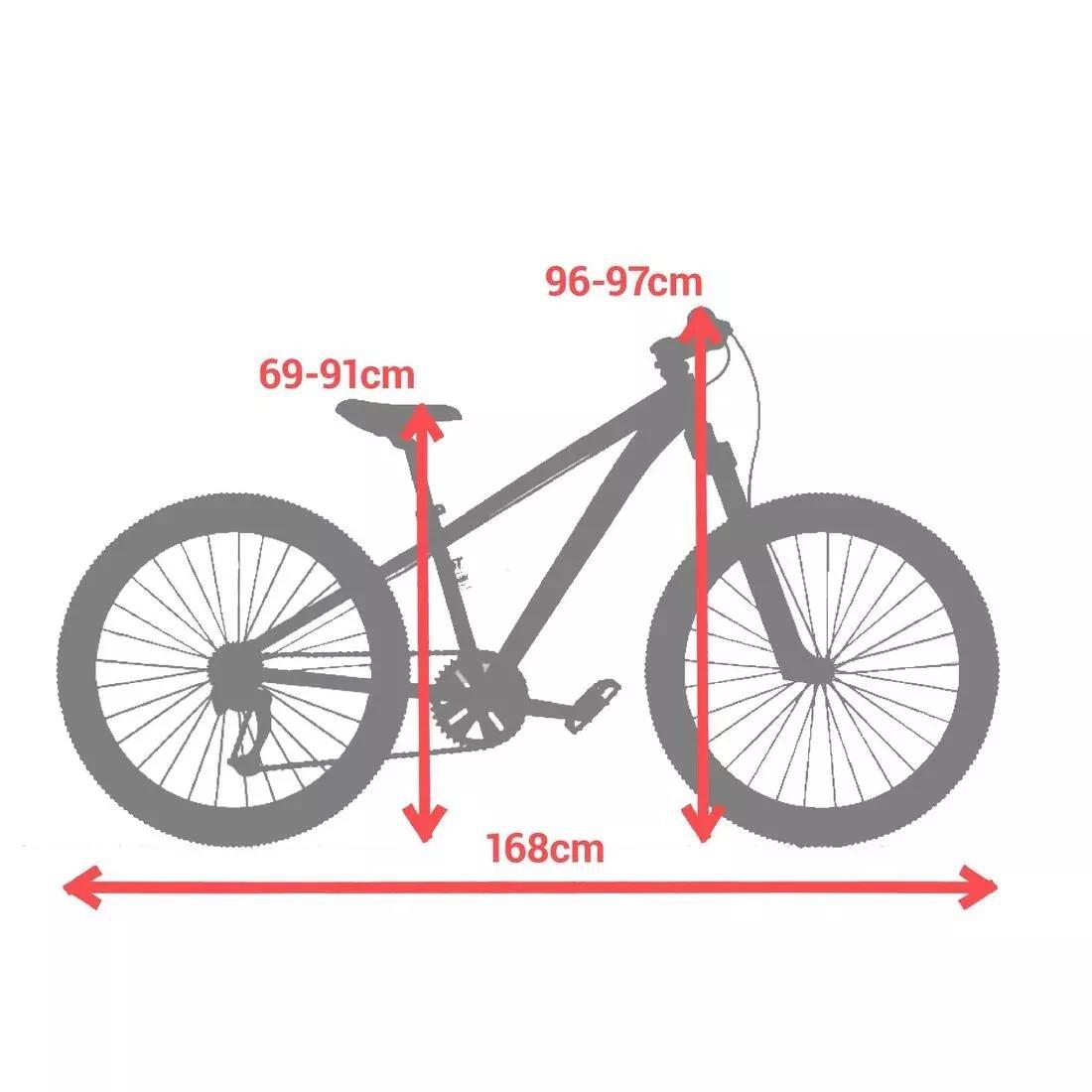 Kids Mountain Bike ST 500, Prussian Blue, No Color, large image number 4