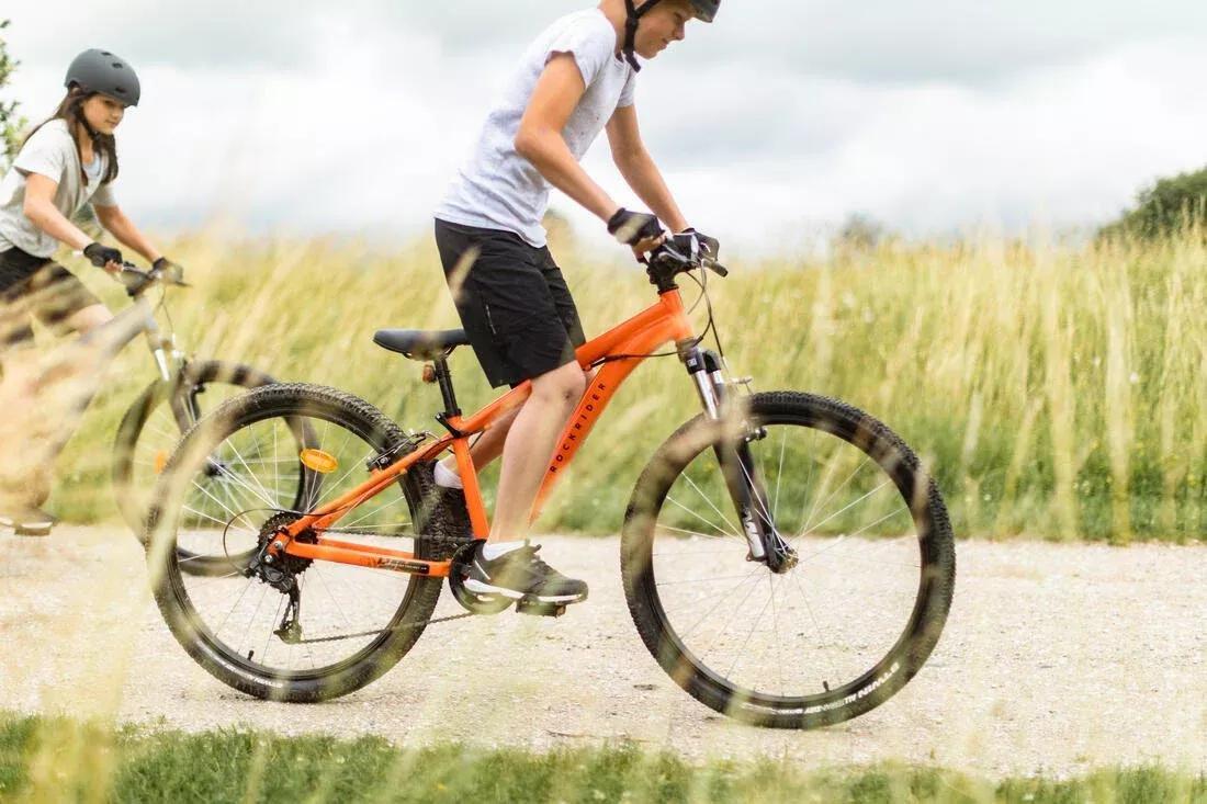 Kids Mountain Bike ST 500, Prussian Blue, No Color, large image number 7