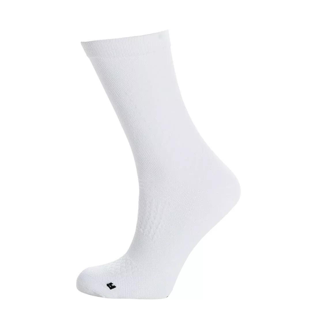 Unisex Summer Road Cycling Socks - 900, White, , large image number 5