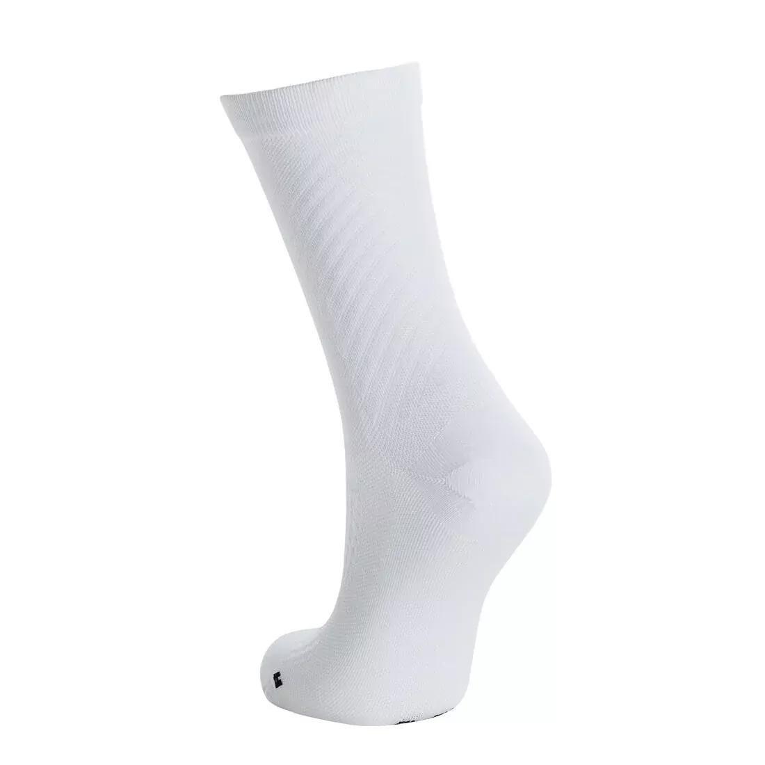 Unisex Summer Road Cycling Socks - 900, White, , large image number 6