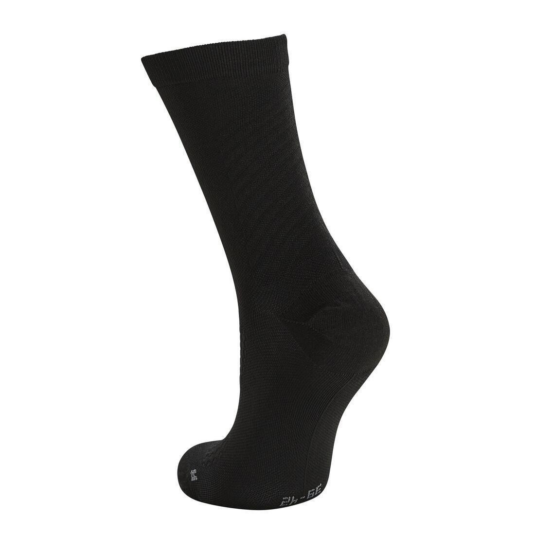 VAN RYSEL - 900 Summer Road Cycling Socks, Black