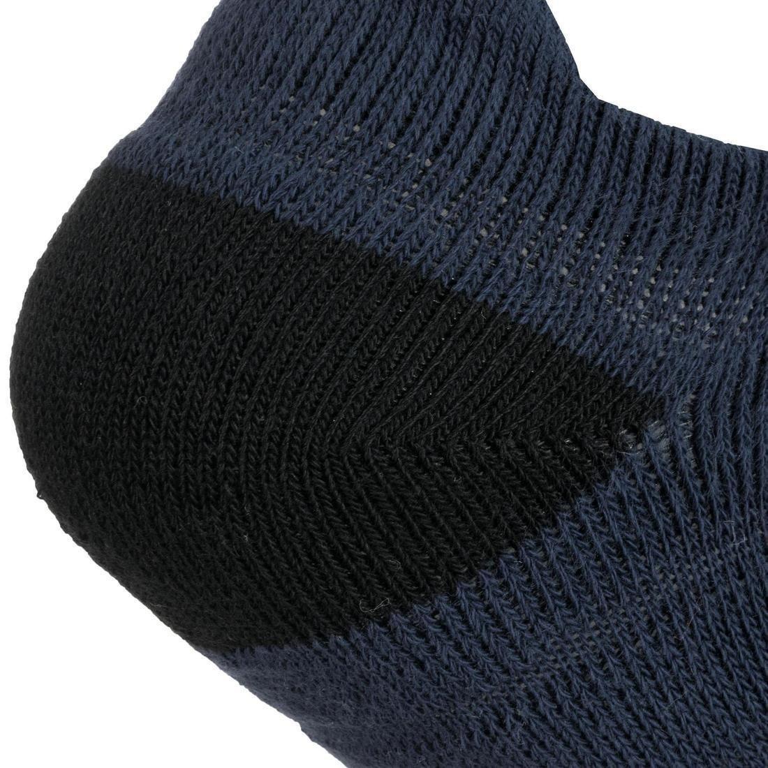 Kids Unisex Low Tennis Socks - Tri-Pack Rs 500, Black, , large image number 6