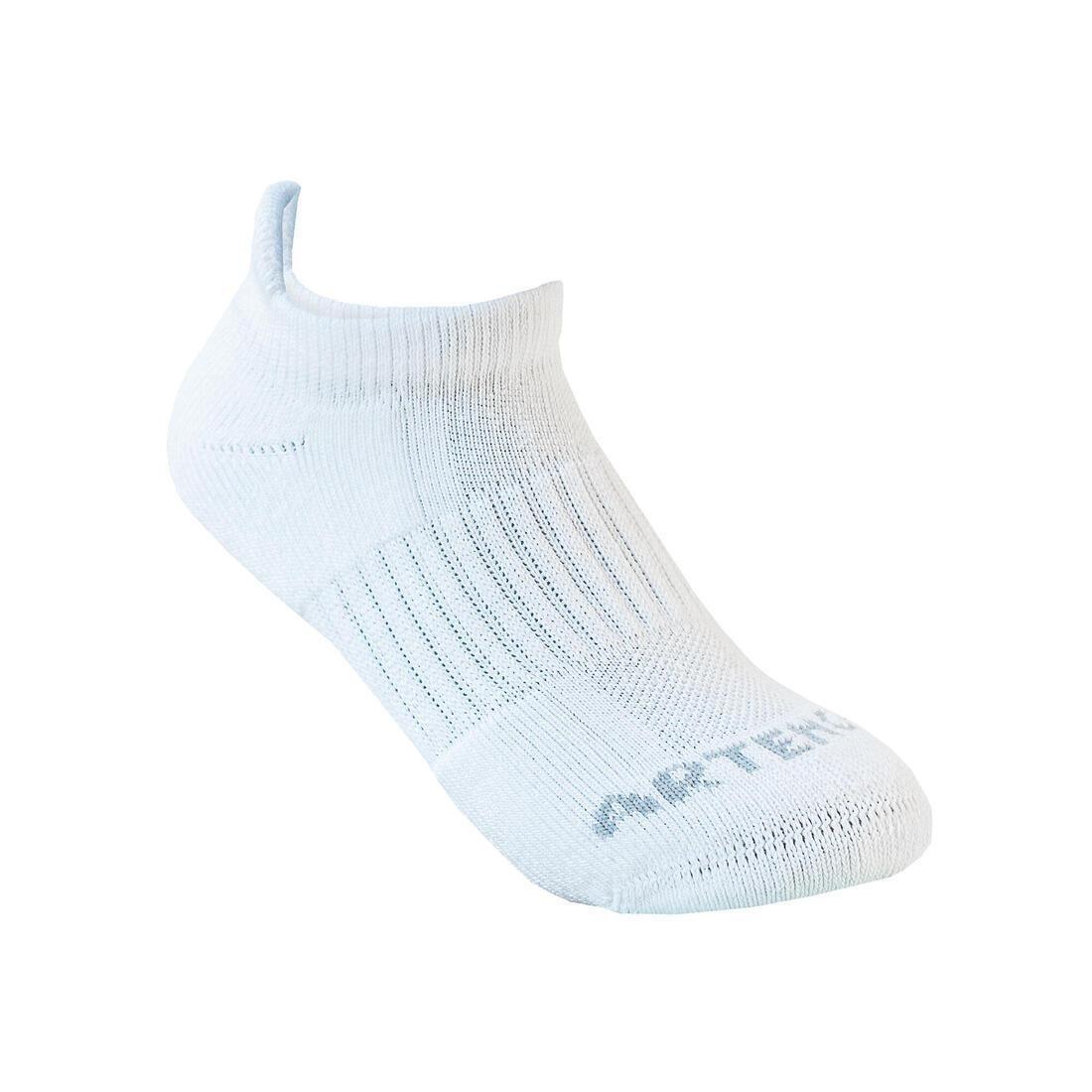 ARTENGO - Kids Low Tennis Socks Tri-Pack Rs 500, Black