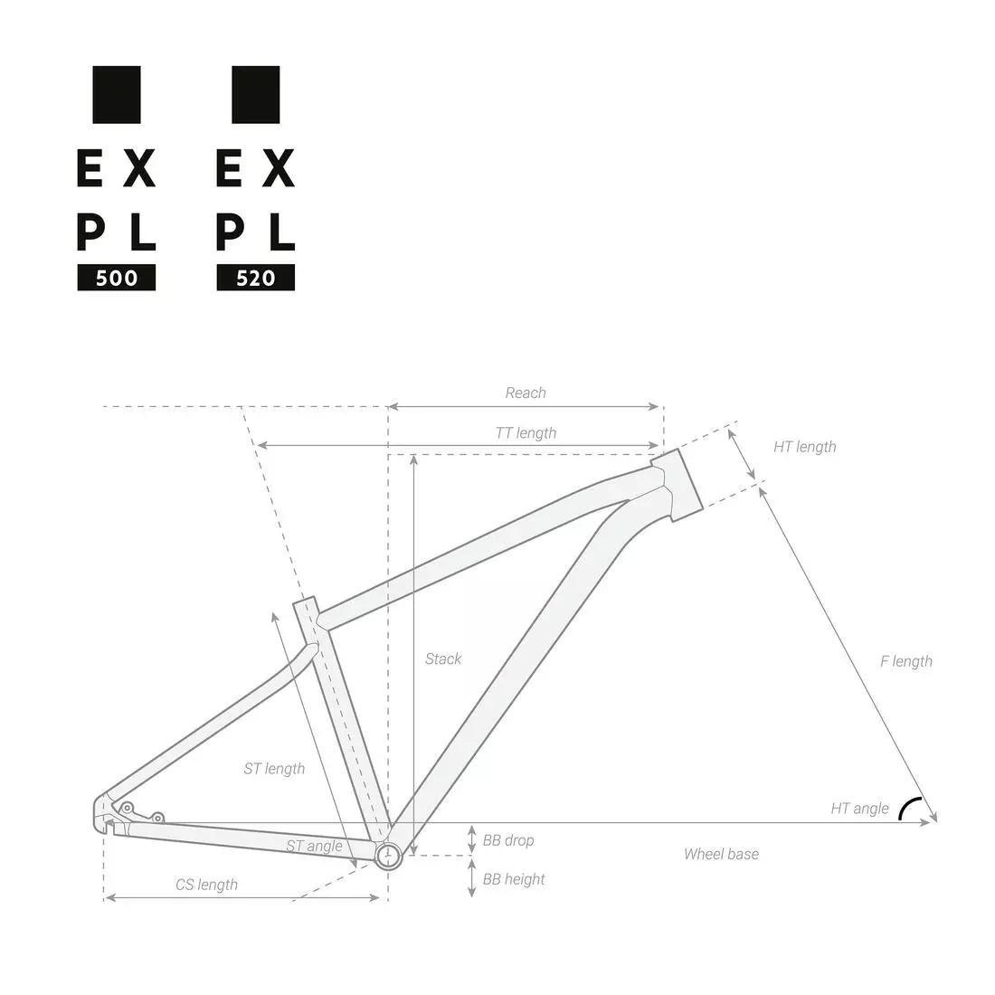 29In Touring Mountain Bike - Explore 500, Black, , large image number 14