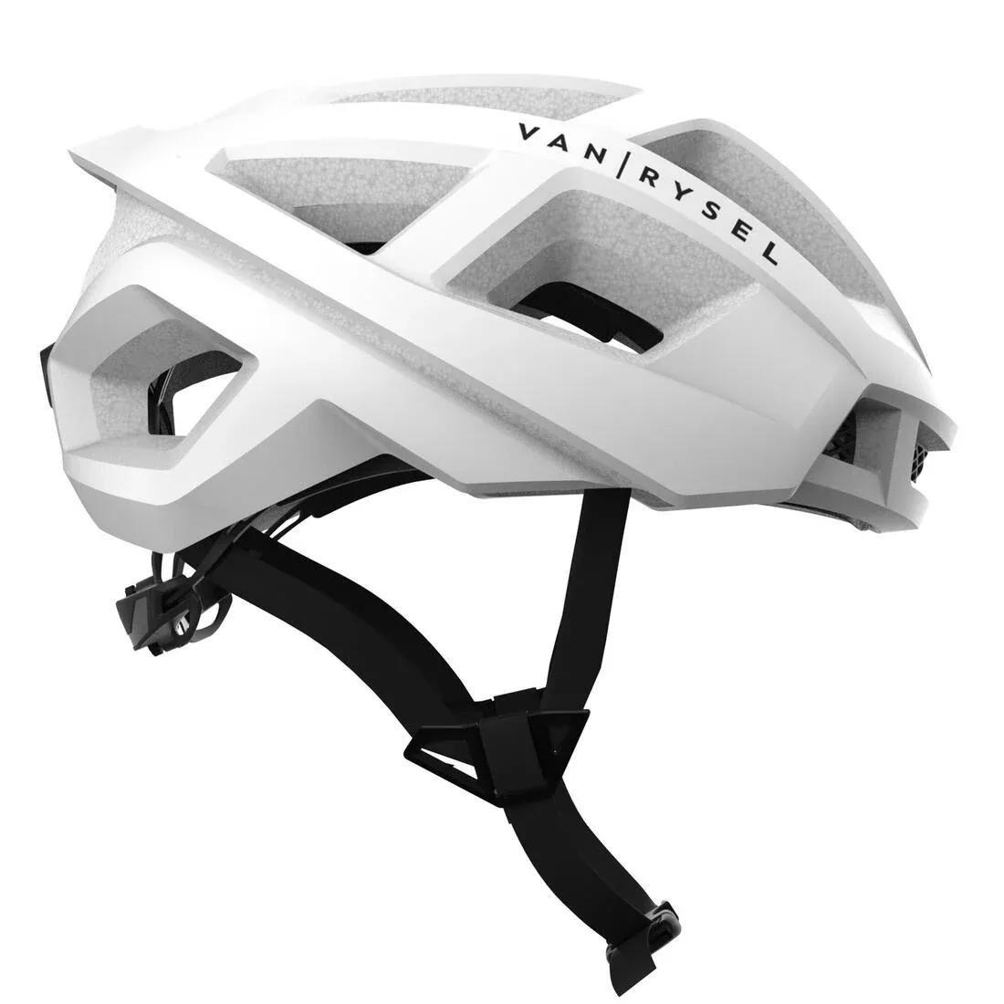 VAN RYSEL Road Cycling Helmet Aerofit 900 White Azadea Kuwait