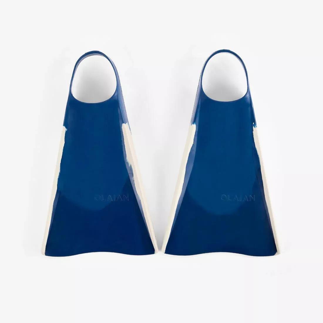 Bodyboard Fins - 500, Blue, No Color, large image number 4
