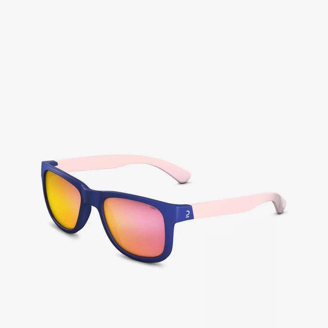 Kids Hiking Sunglasses Aged - Mh K140 - Category 3, Green, No Color, large image number 4