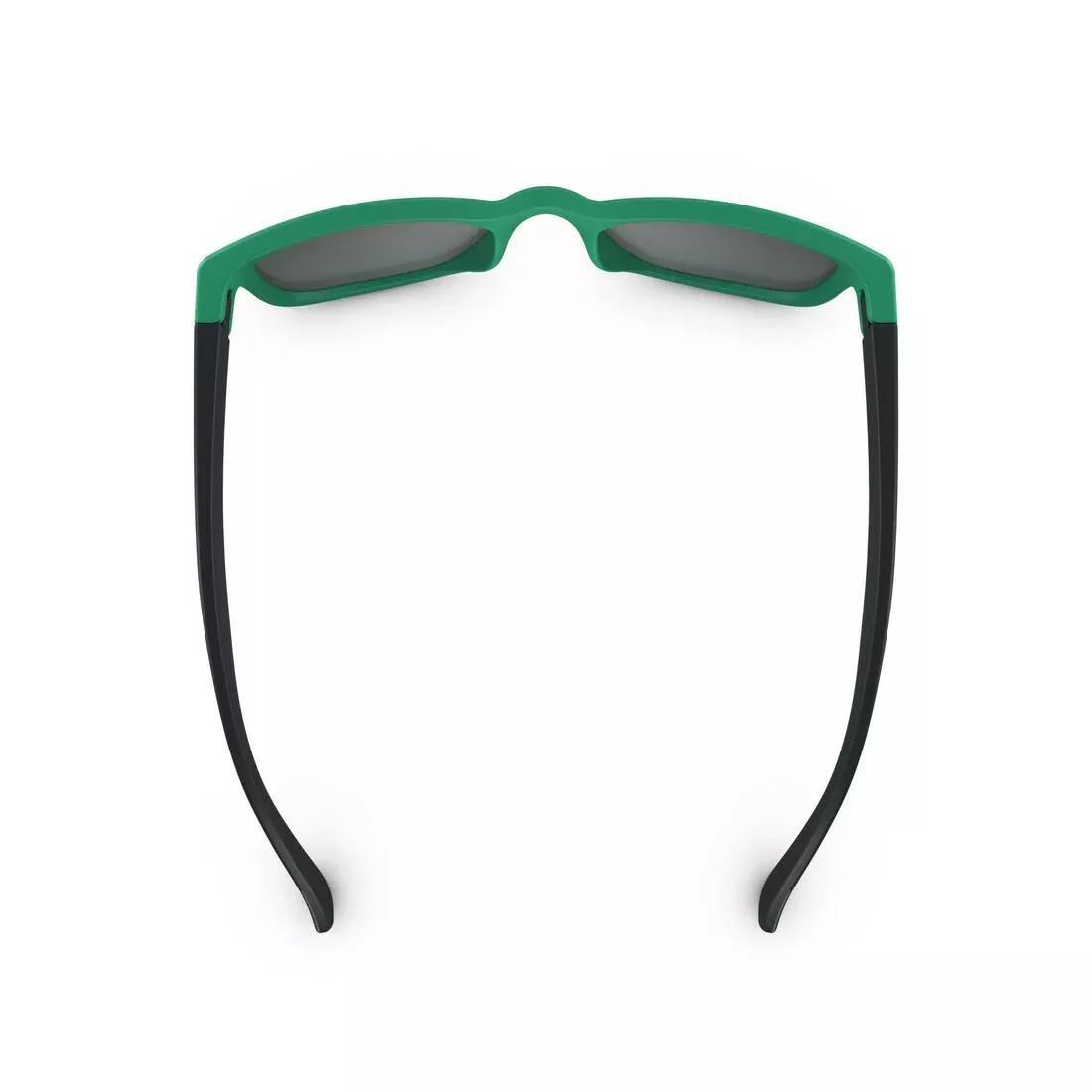 Kids Hiking Sunglasses Aged - Mh K140 - Category 3, Green, No Color, large image number 5