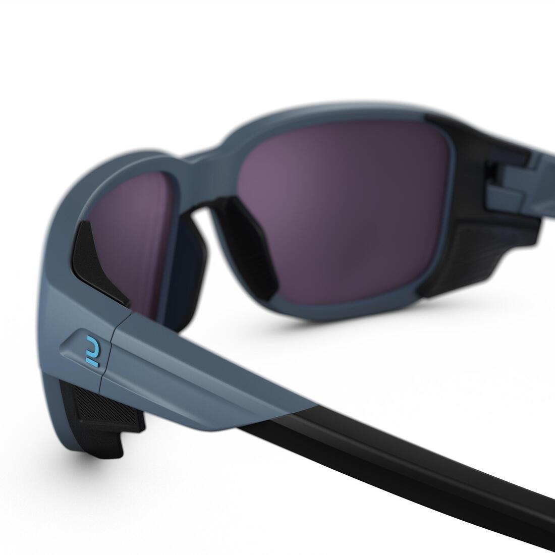Unisex Hiking Sunglasses - Mh570 Category 4Hd, Hurricane Blue, No Color, large image number 13