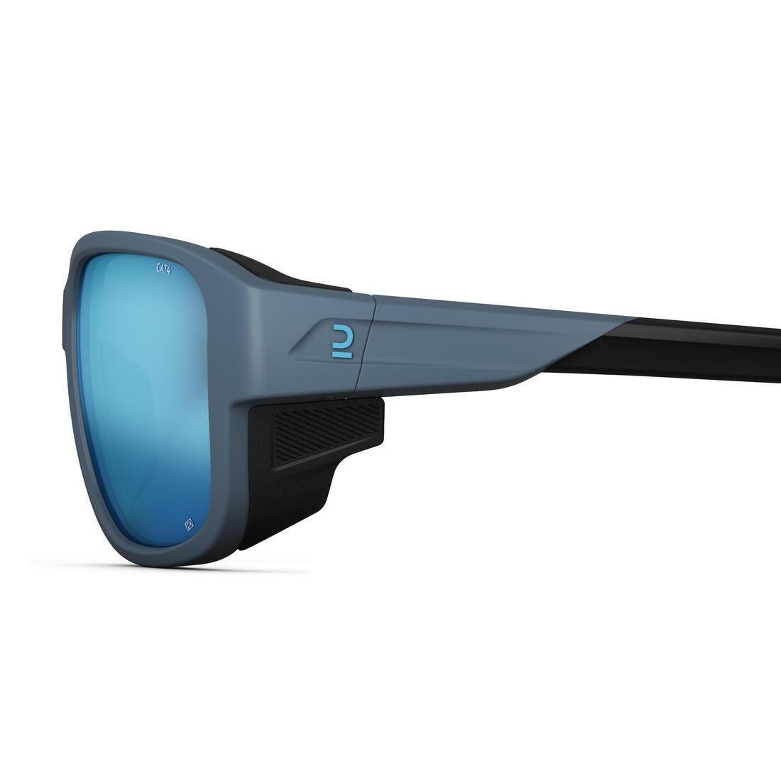 Unisex Hiking Sunglasses - Mh570 Category 4Hd, Hurricane Blue, No Color, large image number 14