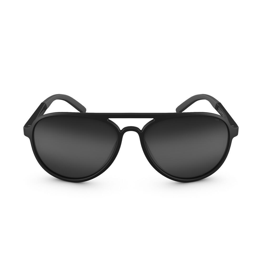 Hiking Sunglasses - Mh120 - Polarising Category 3, Grey, No Color, large image number 1