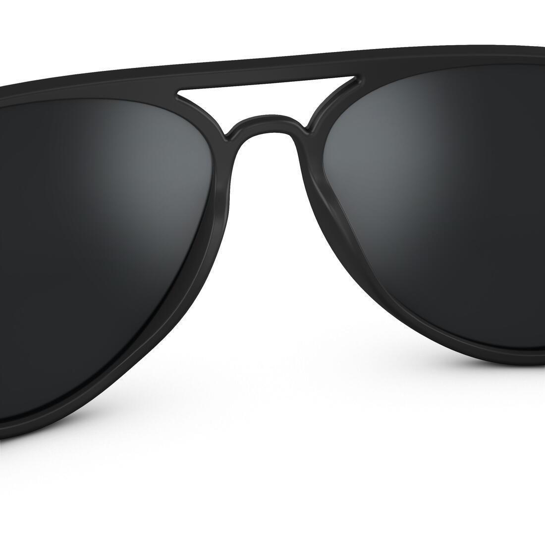 Hiking Sunglasses - Mh120 - Polarising Category 3, Grey, No Color, large image number 2