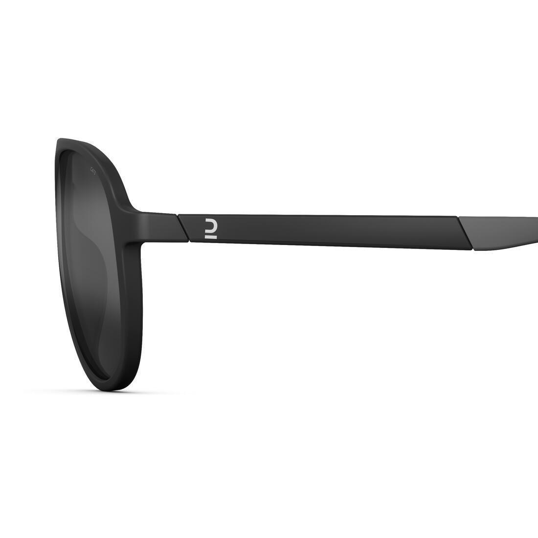 Hiking Sunglasses - Mh120 - Polarising Category 3, Grey, No Color, large image number 5