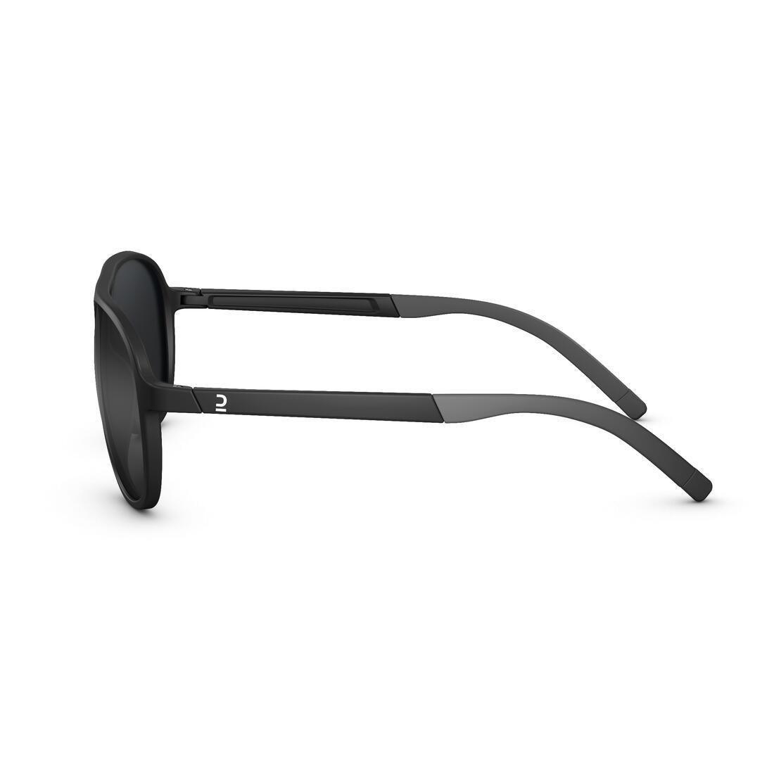 Hiking Sunglasses - Mh120 - Polarising Category 3, Grey, No Color, large image number 6
