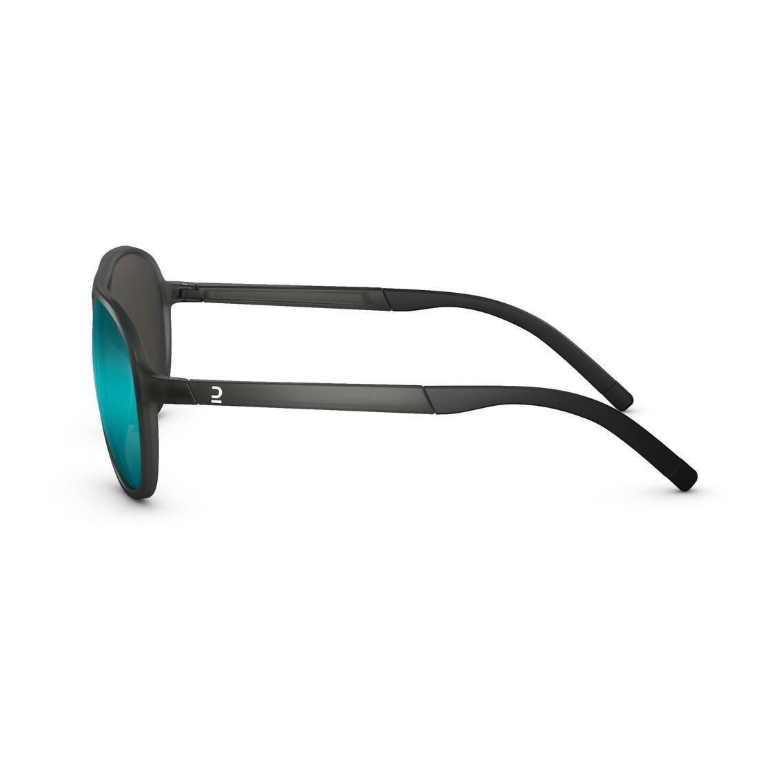 Hiking Sunglasses - Mh120A - Category 3, Black, No Color, large image number 1
