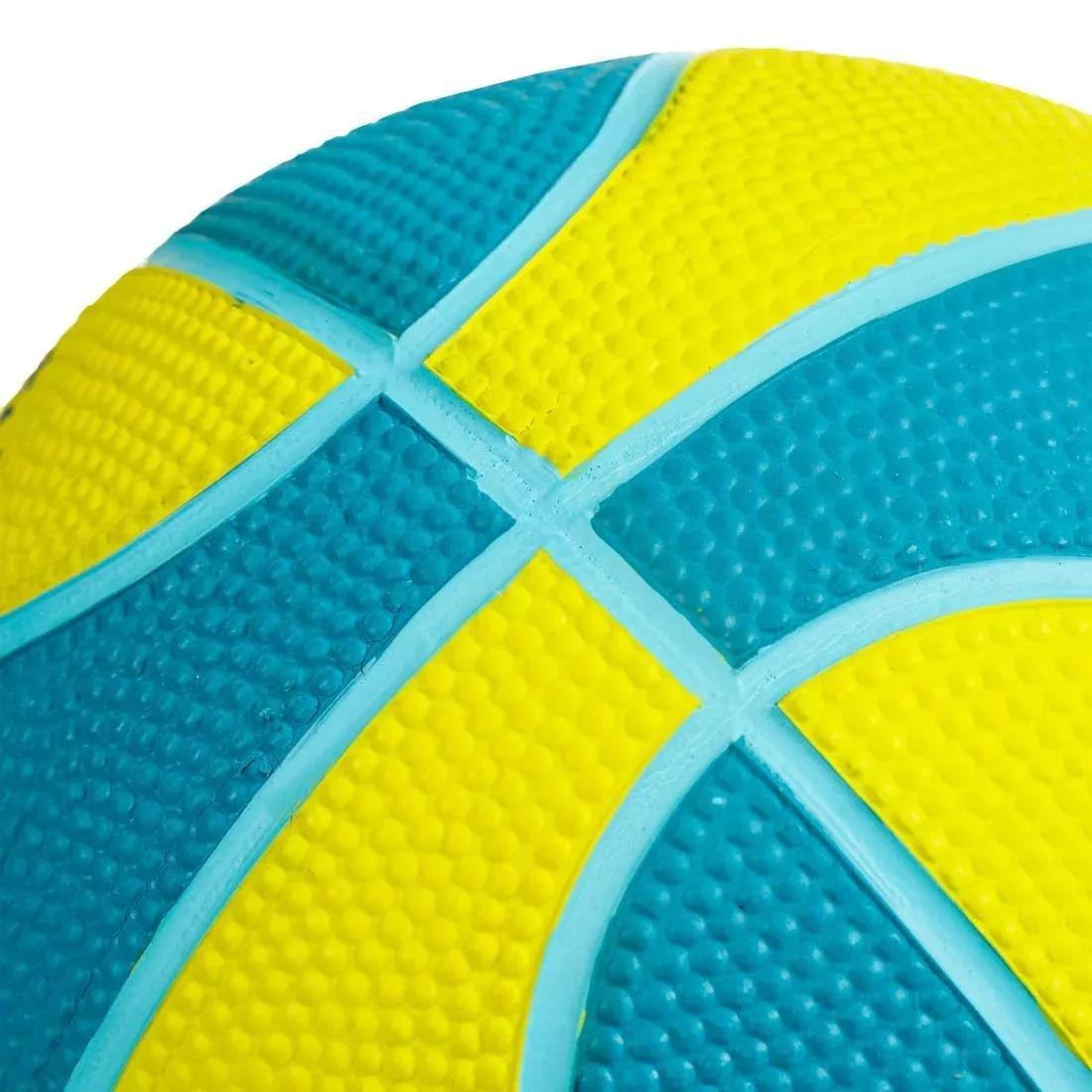 Mini B Kids' 1 Basketball. -Yellow, No Color, large image number 8