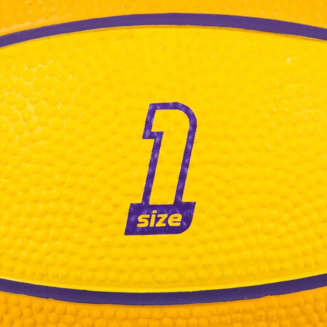 Mini B Kids' 1 Basketball. -Yellow, No Color, large image number 14
