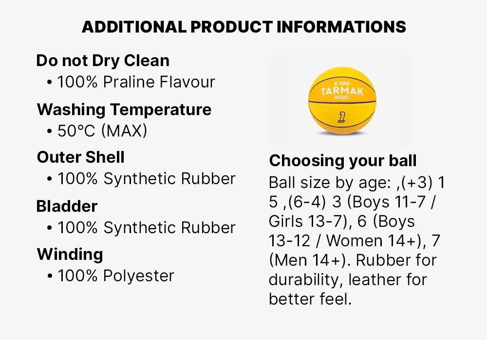 Mini B Kids' 1 Basketball. -Yellow, No Color, medium