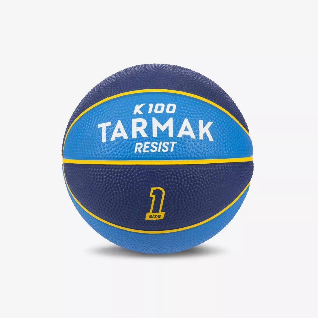 Mini B Kids' 1 Basketball. -Blue, No Color, medium