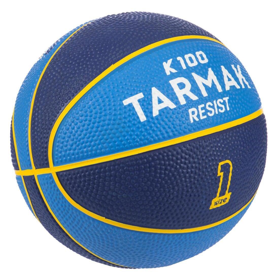 Mini B Kids' 1 Basketball. -Blue, No Color, large image number 1