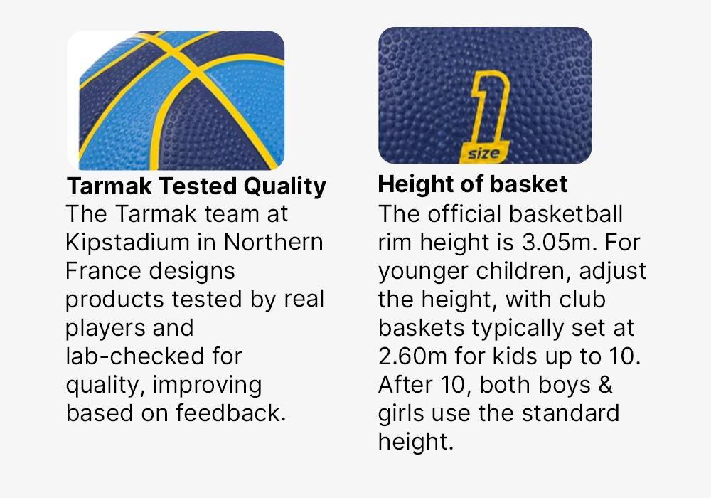 Mini B Kids' 1 Basketball. -Blue, No Color, medium