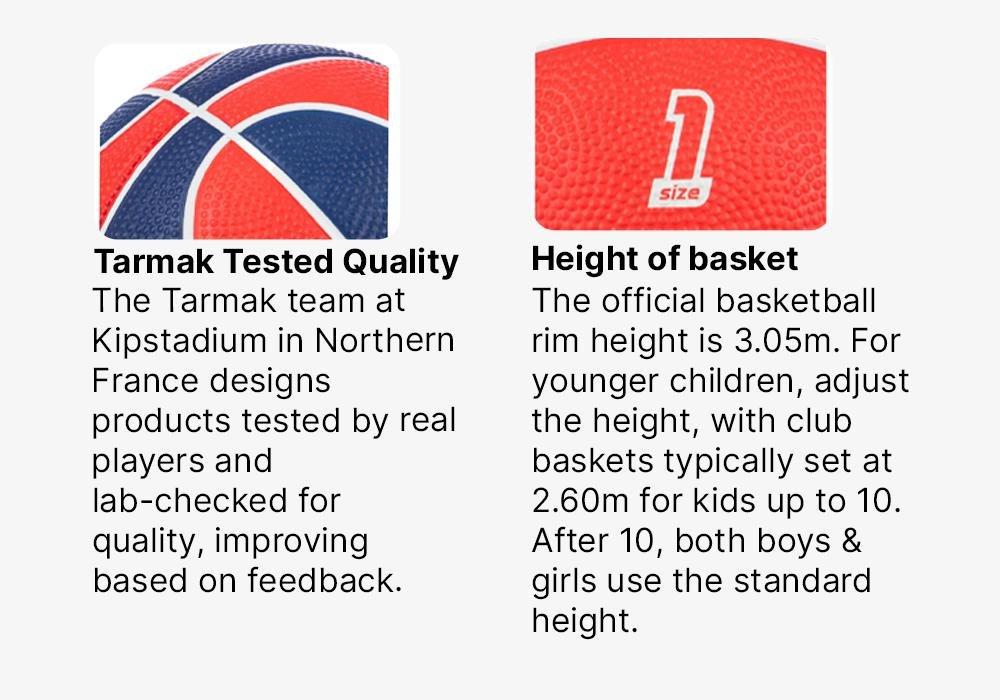 Mini B Kids' 1 Basketball. -Blue, No Color, medium