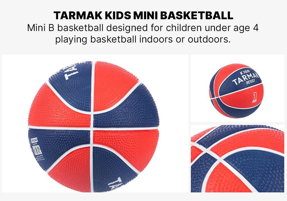 Mini B Kids' 1 Basketball. -Blue, No Color, medium